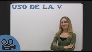 Reglas de ortografía  El uso de la v [upl. by Maury]