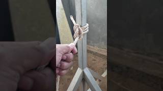 diyrope knot ropework ropecraft rope diy [upl. by Anderer70]