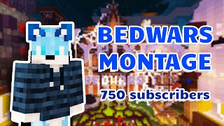 Bedwars Montage 750 Sub Special [upl. by Nitaf789]