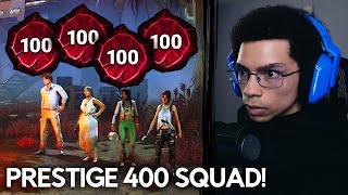 Artist Main vs Prestige 100 BULLY Squad P400 Dead by Daylight [upl. by Kcirdahs]