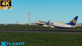 X Plane 11  Landing Compilation [upl. by Nnaillij]