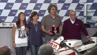 Simoncelli honoured as MotoGP™ Legend [upl. by Auqinet]