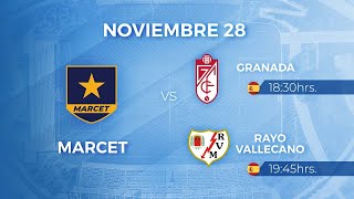 🔴 EN VIVO Marcet Football University vs Granada  Marcet Football University vs Rayo Vallecano ⚽🔥 [upl. by Rothwell]