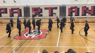 Seaside HS JROTC Unarmed Exhibition CO Team  Seaside Internal Drill Meet 2024 [upl. by Noonan215]