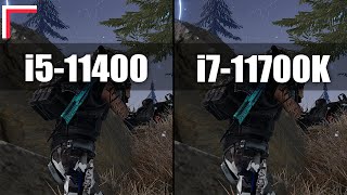 Intel Core i511400 vs Intel Core i711700K — Test in 10 Games 1080p 1440p [upl. by Eniwtna401]