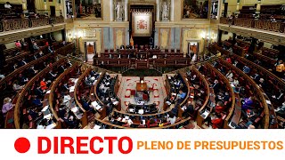 EN DIRECTO 🔴 CONGRESO DEBATE PRESUPUESTOS 16  301120  RTVE Noticias [upl. by Conlee158]