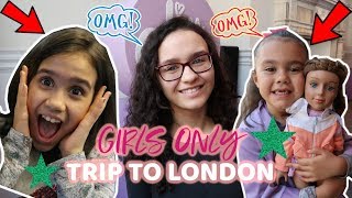 GIRLS only TRIP TO LONDON👯 108 VLOG [upl. by Wehtam]