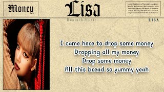 MONEY  LISA LYRICS [upl. by Merce]