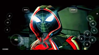 Marvels spiderman miles and Morales ps5 game on Android playthrough gameplay [upl. by Mailli806]