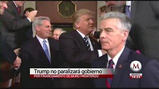 WP por el momento Trump no pedirá dinero para el muro [upl. by Emiaj123]