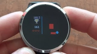 Newwear Q8 Smartwatch hidden game and functions overview [upl. by Ainessey27]