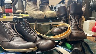 Welting Wednesday Rewelting A Pair Of Redwing Boots Plus Random Thoughts From A Shoe Cobbler [upl. by Elicul344]