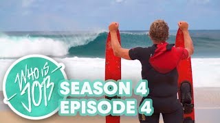 Giant Barrels on Water Skis and Sharks Cove Surfing  Who is JOB 50 S4E4 [upl. by Lyford59]