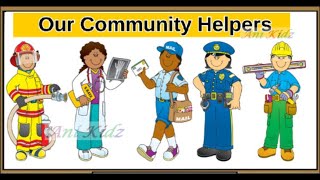 Our Helpers  Our Community Helpers  Learn Our Helpers for Kids Learn Community HelpersHelpers [upl. by Kirbie404]