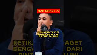 KETIKA RADIT KAGET DENGAN FAKTA DARI BINTANG TAMU INI [upl. by Milena]