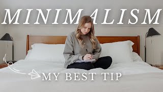 My BEST Decluttering  Minimalism Strategy [upl. by Borden]