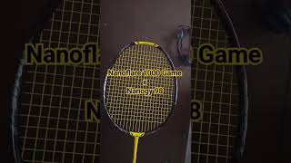 Nyaring juga Yonex Nanoflare 1000 Game x Nanogy 98 [upl. by Ameer]