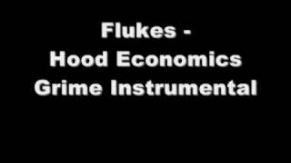 Flukes  Hood Economics Grime Instrumental [upl. by Farrica]