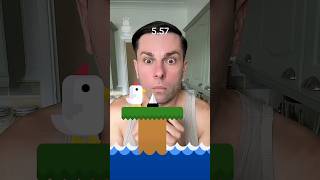 The Chicken Challenge 🐔 shorts funny [upl. by Nosittam]