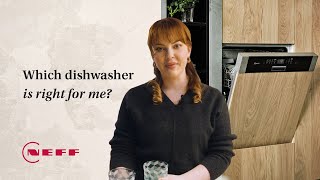 Which dishwasher is right for me  Lessons from The NEFF Kitchen [upl. by Pennington]