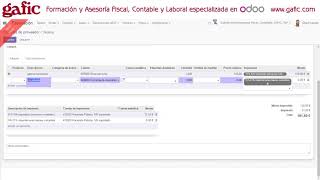 Capítulo 8 Odoo Como contabilizar una importación SIN SII [upl. by Eatnuhs600]