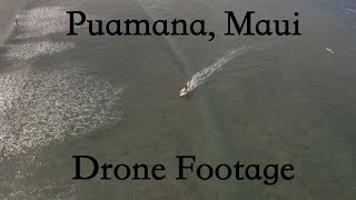 Puamana Drone Footage  Maui HI [upl. by Ocirderf]