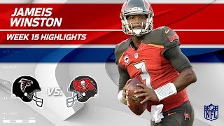 Jameis Winston Goes 27 for 35 w 299 Yds amp 3 TDs  Falcons vs Buccaneers  Wk 15 Player Highlights [upl. by Weywadt956]