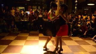 Mariana Docampo y Anahí Carballo en el X Festival Internacional de Tango Queer de Buenos Aires 2016 [upl. by Najar]