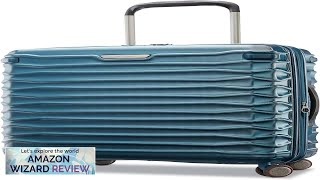 Samsonite Stryde 2 Hardside Expandable Luggage with Spinners Deep Teal Review [upl. by Enirual]