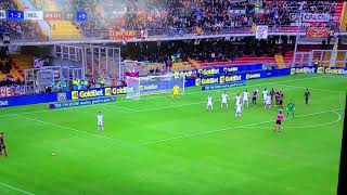 BENEVENTO IL GOL DI BRIGNOLI PAZZESCO Sky Sport [upl. by Bellew]