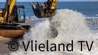 Strand Vlieland krijgt meer Zand  Interessant  4K [upl. by Nohs]