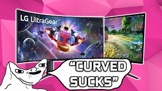 Curved Monitors are Better PERIOD  Here’s Why [upl. by Annaicul]