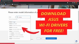 How to Install ASUS WiFi Driver On Windows 111087  Fix WiFi Driver Missing In ASUS LAPTOP  PC [upl. by Nawd614]