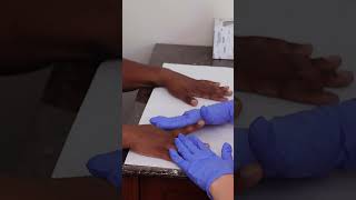 ASMR Doctor Hand Exam Super relaxing voices asmr asmrshorts asmrrealperson [upl. by Diane]