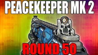 PEACEKEEPER MK 2 on Round 50  quotREVELATIONSquot Black Ops 3 Zombies [upl. by Ettesus]