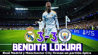 REAL MADRID Y MANCHESTER CITY REGALAN UN PARTIDO ÉPICO RUDIGER SECÓ A HAALAND CLAVES CHAMPIONS [upl. by Zetneuq]