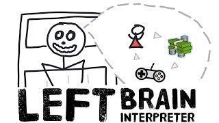 LEFT BRAIN INTERPRETER  SPLIT BRAIN EXPERIMENTS  GAZZANIGA  SPERRY [upl. by Ikuy]