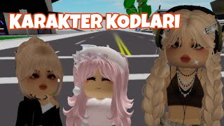 KARAKTER KODLARI ANA KARAKTERİMİN KODLARI Brookhaven 🏡 RP [upl. by Rush]