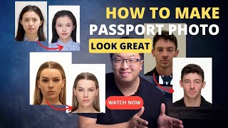 How to make passport photo look GREAT [upl. by Inez]