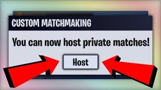 How to Set Up Custom Matchmaking Fortnite Battle Royale  Tutorial [upl. by Sidoney]