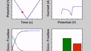 Cyclic Voltammetry Simulation Video [upl. by Otcefrep]