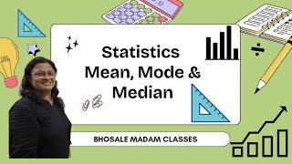 Statistics  Mean  Direct Method  Assumed Mean Method  Step Deviation Method class10th maths [upl. by Uird]