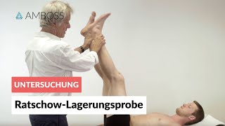 RatschowLagerungsprobe  AMBOSS Video  Lagerungsprobe nach Ratschow [upl. by Esilehc310]