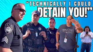 EL CAJON COP TAKES THE WALK OF SHAME  First Amendment Audit [upl. by Tomaso604]