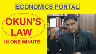 Okuns law Macroeconomics [upl. by Henrieta]