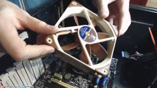 Noctua NFS12A Review amp Installation  Make Your Computer Quiet [upl. by Lanrev]