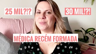 Salário de Médica RecémFormada  A Vida Medicina [upl. by Andrade]