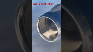 Jet2  Boeing 757200 I GLSAJ  RB211 Engine  Filmed on 21012023  Manchester to Geneva [upl. by Alyac66]