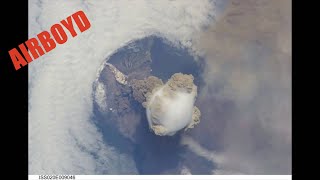 Volcano Eruption From Space As Seen From The ISS [upl. by Alul]