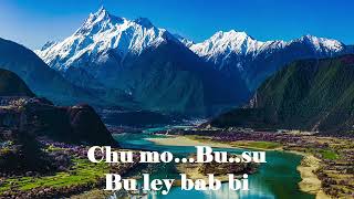 Boedra lyrics Chu mo Ay su [upl. by Hillyer]